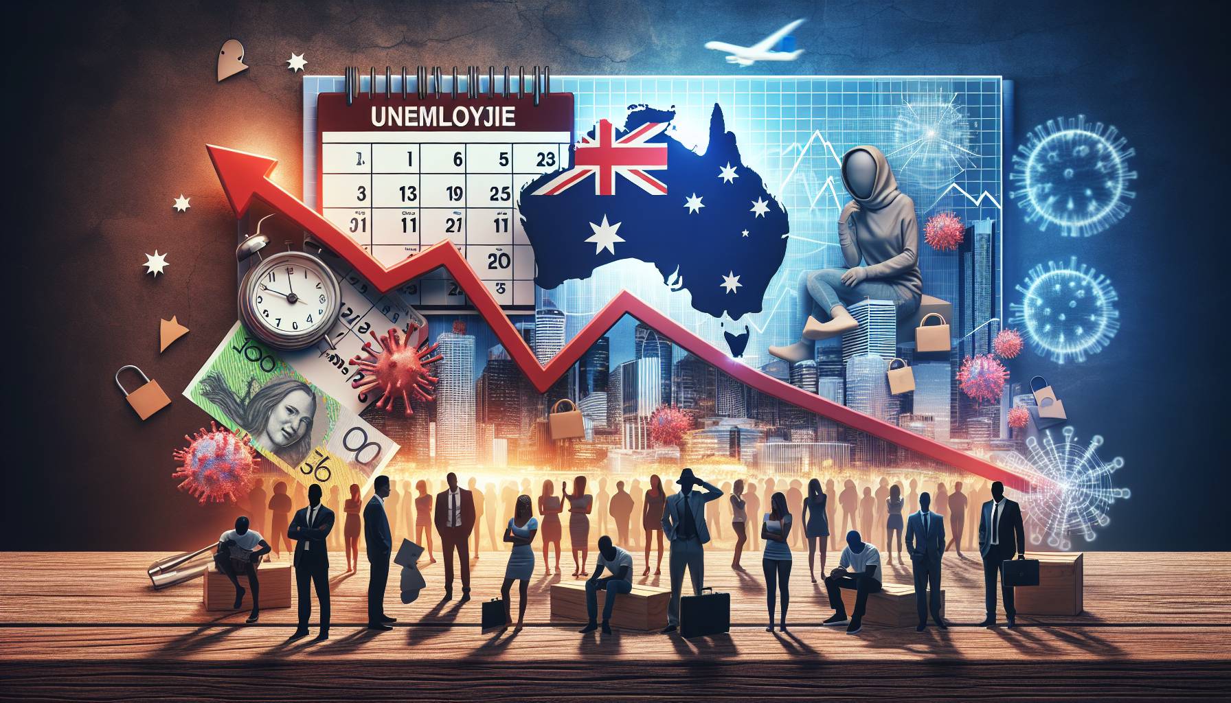 Australia’s Unemployment Rate Hits 3.5-Year High in June