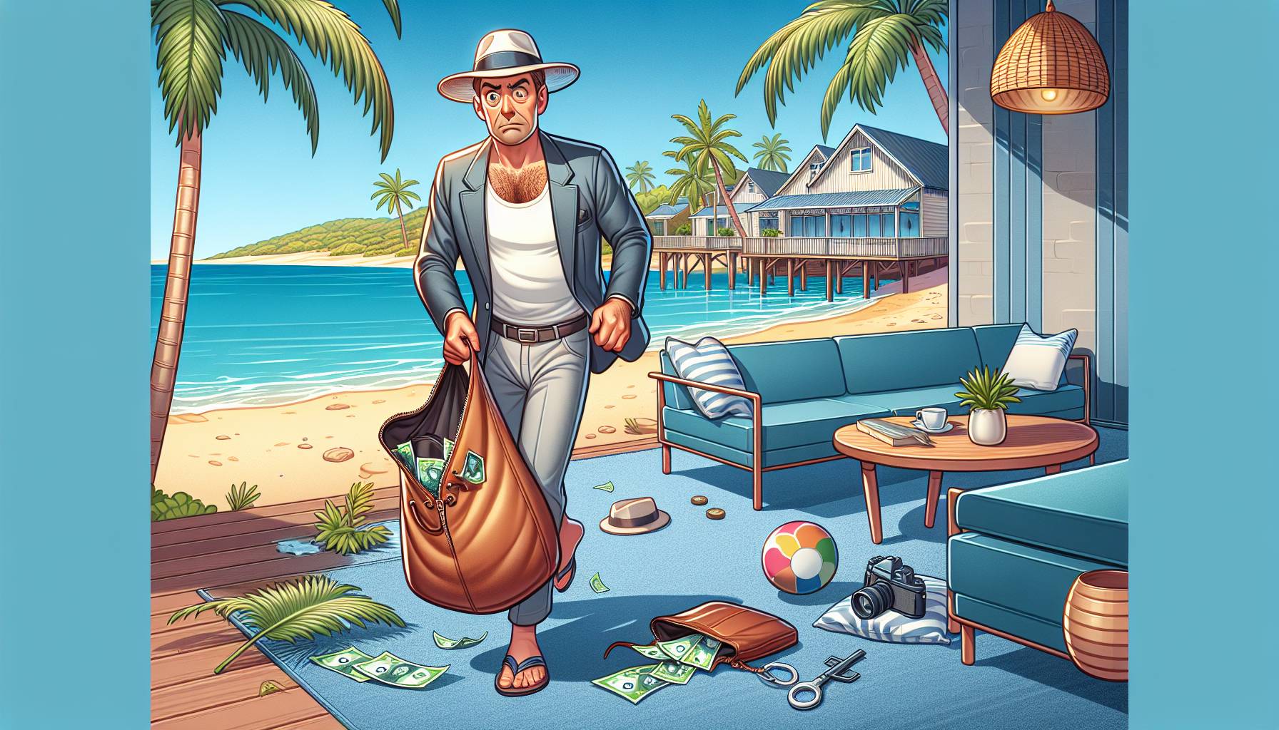 Australian billionaire robbed on holiday