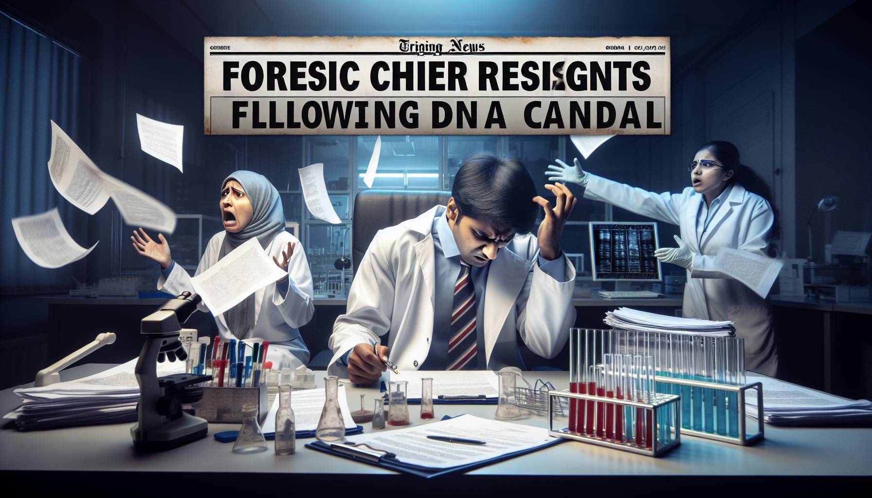 Forensic Chief Resigns Following DNA Scandal