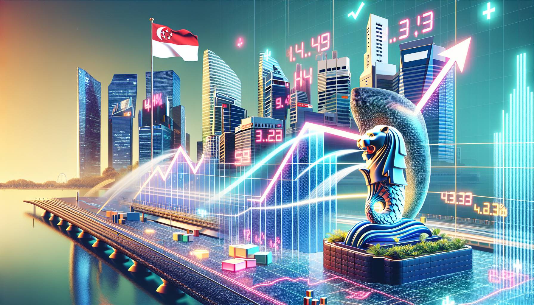 Singapore Q2 GDP Shows 1.4% QoQ and 4.3% YoY Growth