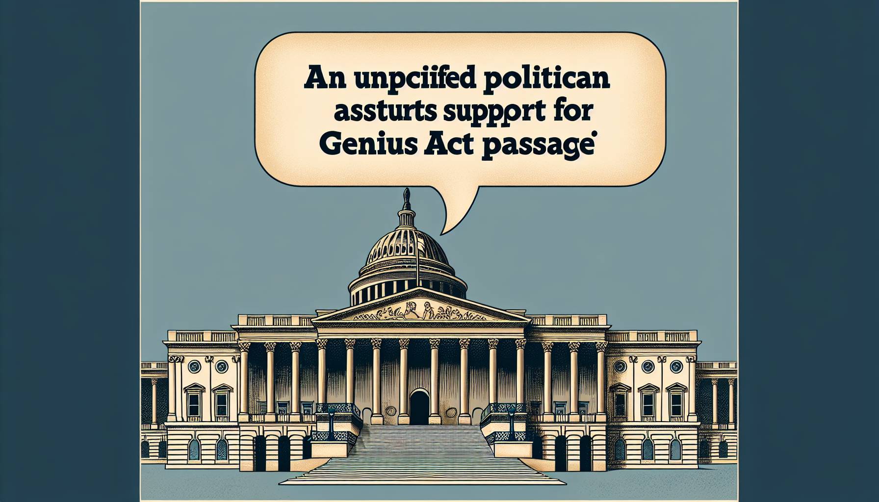 Trump Asserts Support for GENIUS Act Passage