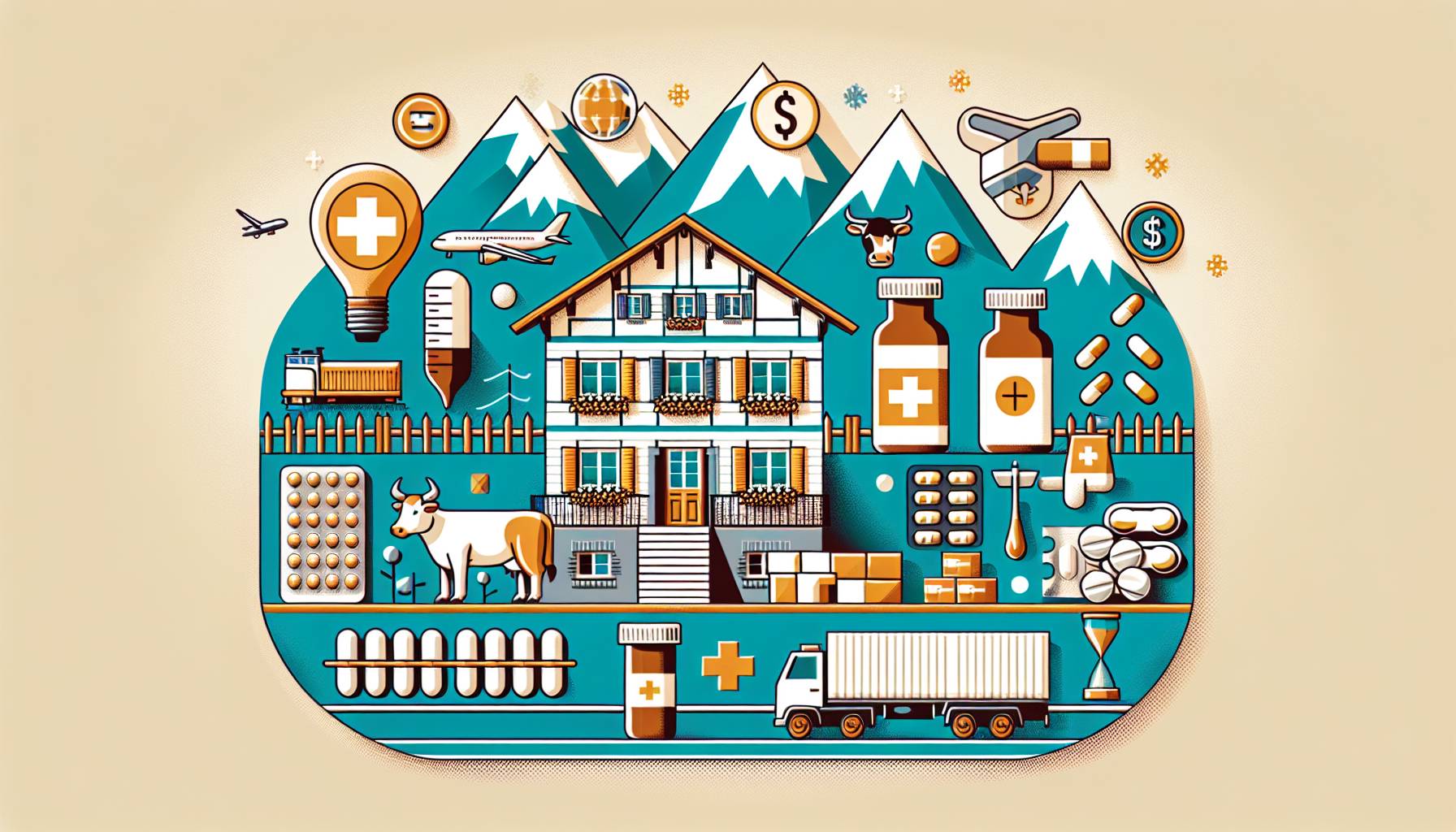 Switzerland Exempts Pharmaceuticals from 39% US Tariffs